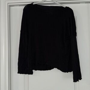 Angelrox Black Long Sleeve Top